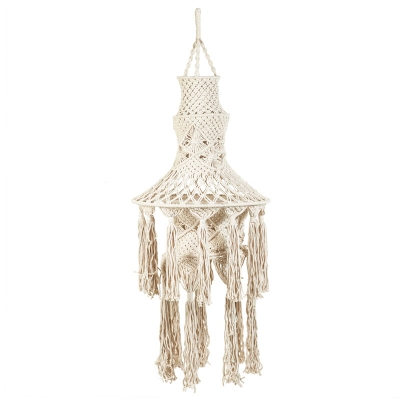 Lámpara de Techo Macramé Natural
