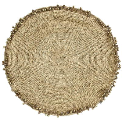 Individual Seagrass Campana Natural 14"