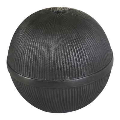 Esfera Decorativa Gris 7"