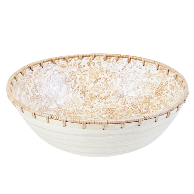 Bowl Decorativo de Ratán Grande