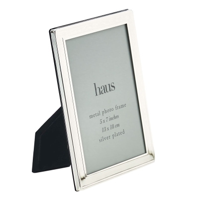 Portaretrato Asher Plateado 5" x 7"