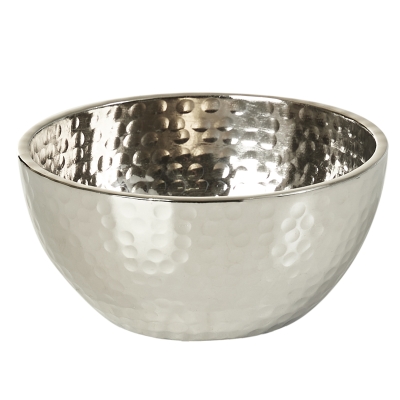 Bowl Decorativo Plateado 10"