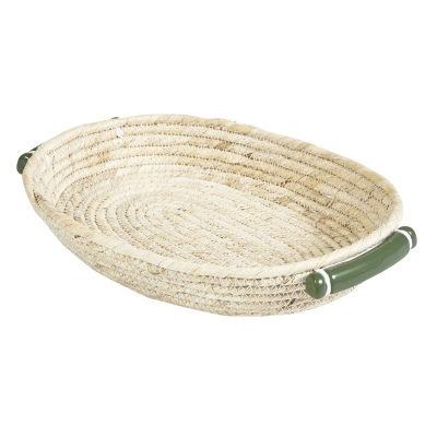 Maize Canasta con Asa Verde 8"