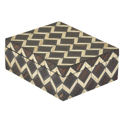 Caja Decorativa de Bambú Mediana