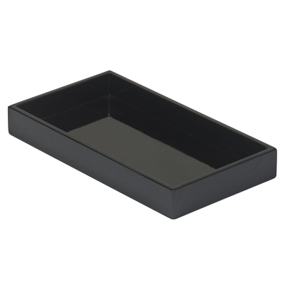 Bandeja para Toalla de Papel Negro 5"