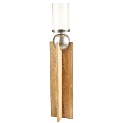 Portavela en Madera Grande 42"