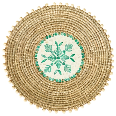 Aplique para Pared Seagrass Natural