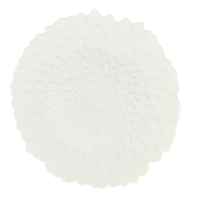 Tropical Zone Plato Llano Blanco 10"