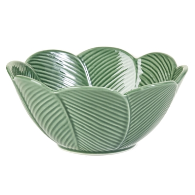 Tropical Zone Plato Tazon Verde 6"