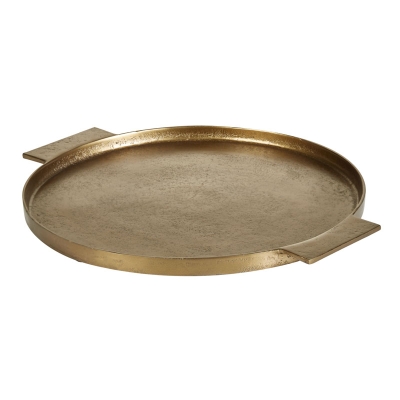 Bandeja Decorativa Dorada 16"