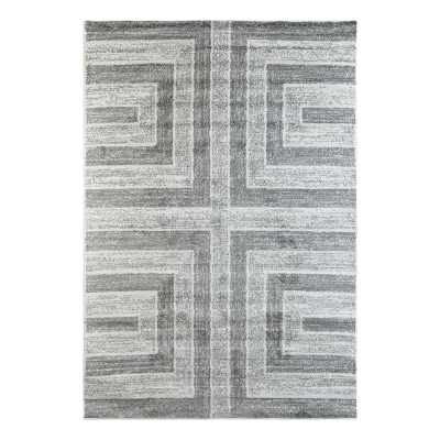 Alfombra Kigali Cuadrado Gris 7.7"