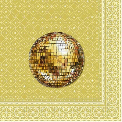 Servilleta de Mesa Golden Disco