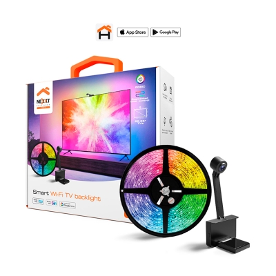 Cinta Led y Camara Smart Para TV NEXXT