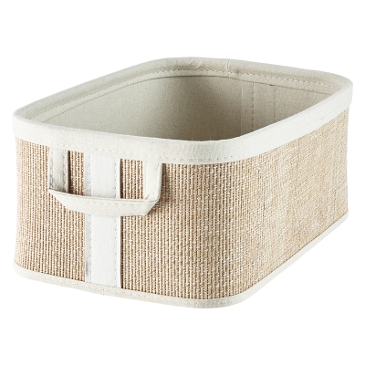 Canasta Bambú Rectangular Mediana