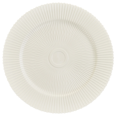Plato Base Blanco 13"