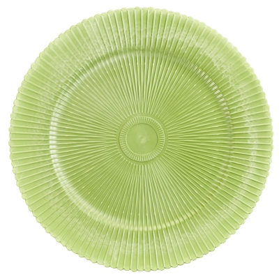 Plato Base Verde 13"