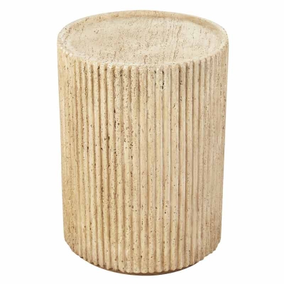Mesa Auxiliar Serena Natural Redonda