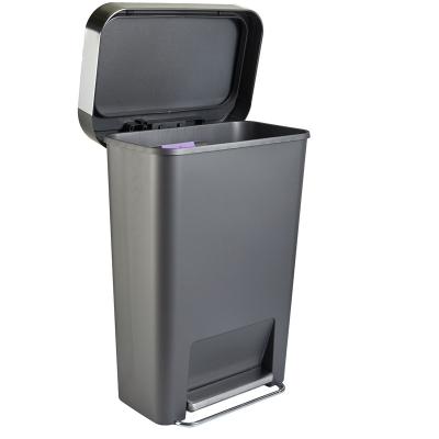Basurero con Pedal Rectangular de 45 Lt.