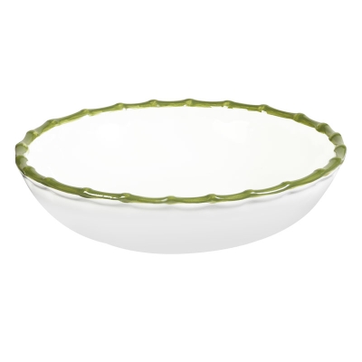 Bamboo Green Ensaladera Redonda 10"
