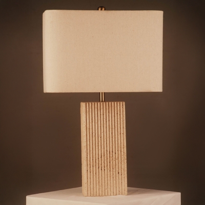 Lámpara de Mesa Olivia Amarillo 26 Pulgadas