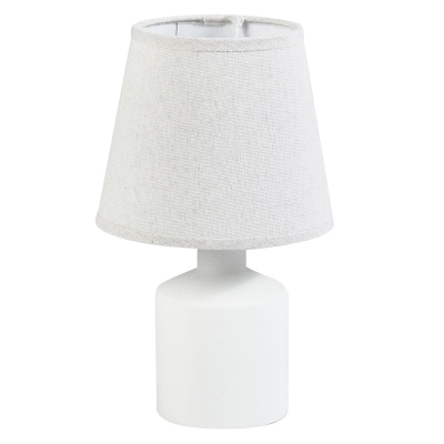 Lais Lámpara de Mesa Cerámica Blanca 11"