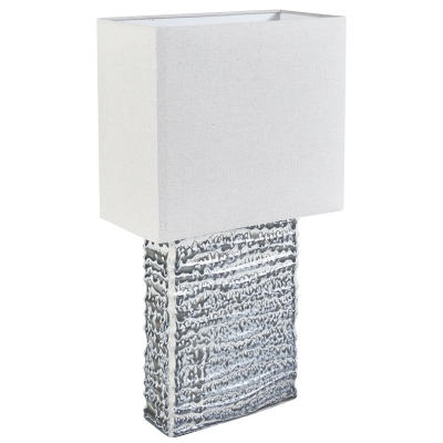 Mar Lámpara de Mesa Cerámica Gris 28"
