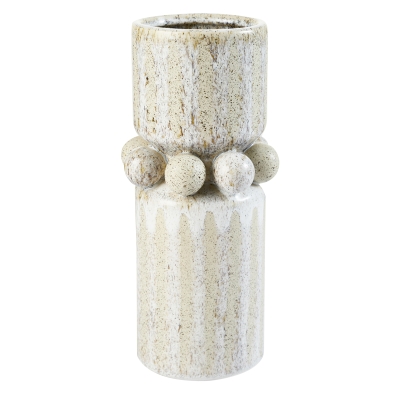Soho Objeto Decorativo con Bola Blanco 14"
