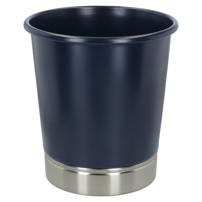 Basurero Acero Navy