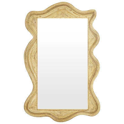 Espejo Lila de Retan Rectangular