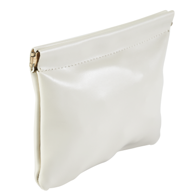 Lisa Cosmetiquero Crema Rectangular 6"