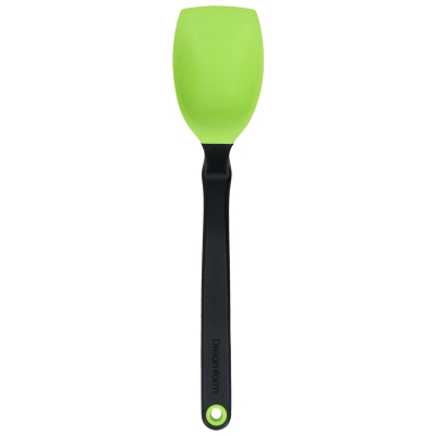 Cuchara De Silicón Antiadherente Verde 11"