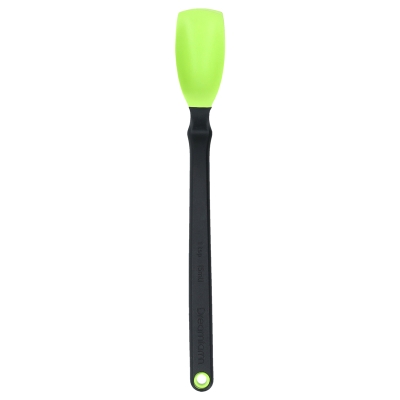 Cuchara Para Medir y Raspar De Silicón Verde 8"