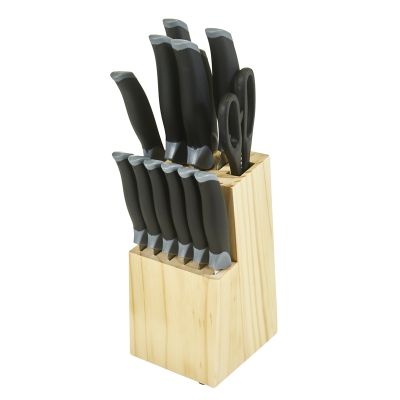 Bloque de Madera para Cuchillos 14PZS