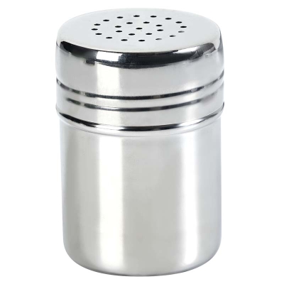 Especiero con Tapa Plástica de Acero Inoxidable 3"