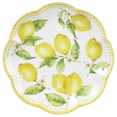 Positano Plato Llano Limones
