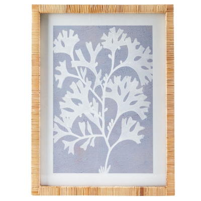 Cuadro Coral Azul A 18" x 24"