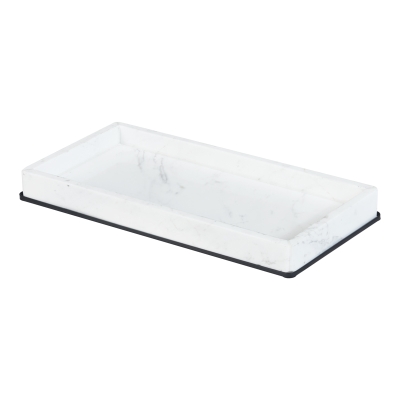 Bandeja para Baño Blanca 6 x 1"