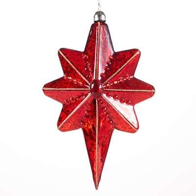 Colgante Estrella Roja 2"