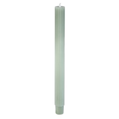 Vela Recta Candelabro Verde 10" 2PZS.