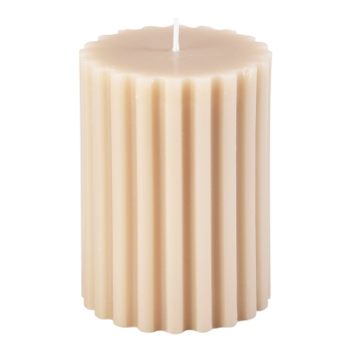 Pilar Vela Crema 4"
