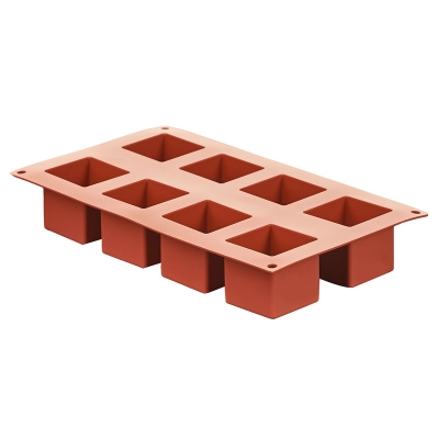 Molde para Brownie de Silicón 8SERV.