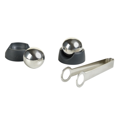 Esfera con Pinza y Soporte Acero Inoxidable