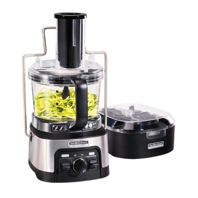 Procesador De Alimentos Hamilton Beach Negro 12 Tazas