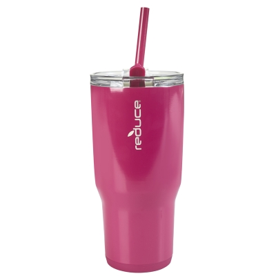 Reduce Cold1 Vaso con Pajilla Fucsia 34Oz