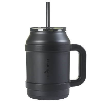 Reduce Cold1 Jarra con Asa y Pajilla Negro 50Oz