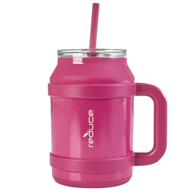 Reduce Cold1 Jarra con Asa y Pajilla Fucsia 50Oz