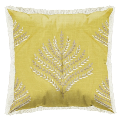 Cojín Fields Corsenza Amarillo 20"x 20"