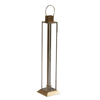 Portavela Linterna de Metal Antique Grande