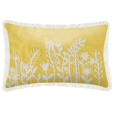 Cojín Fields Novelle Amarillo 14"x 20"