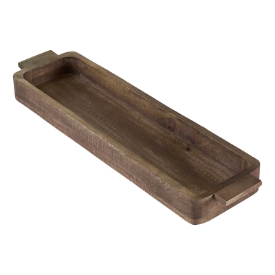 Fuente de Servir Rectángular Madera 22"x 6"x 2"